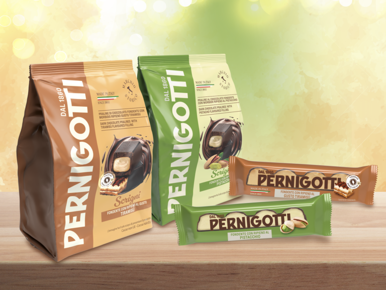 Pernigotti lancia nuovi prodotti a “Tuttofood 2026”: in arrivo praline e snack al tiramisù e al pistacchio