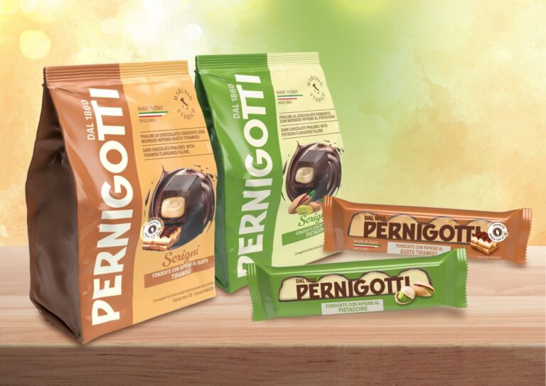 Pernigotti Launches New Products at Tuttofood 2026: New Tiramisù- and Pistachio-Flavoured Pralines and Snacks