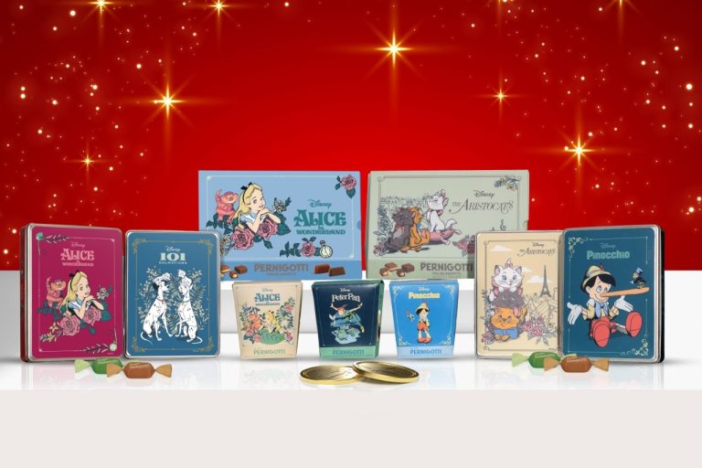 Pernigotti SpA launches a new product line inspired by the great Disney classics: Pinocchio, The Aristocats, Peter Pan and other timeless characters
